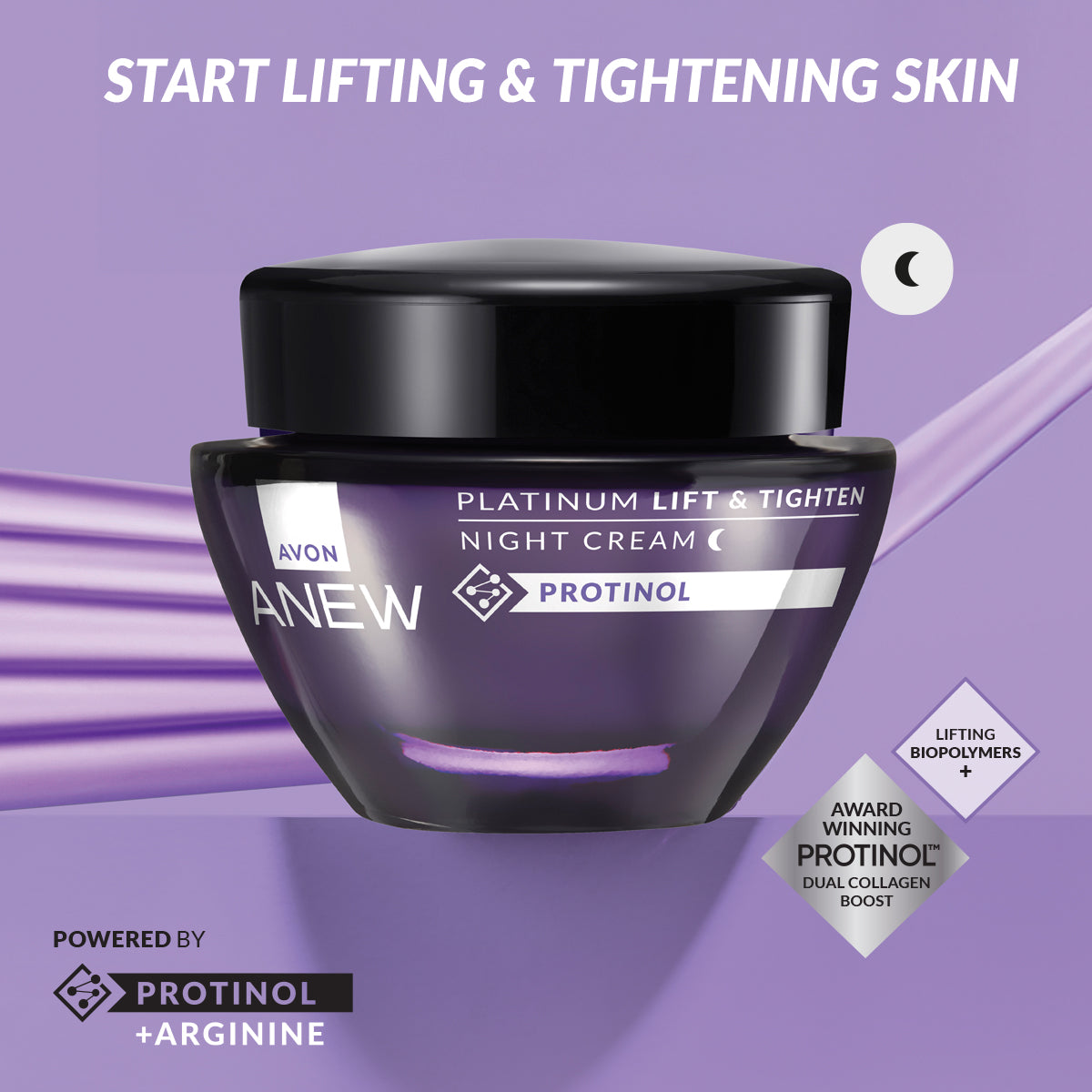 Anew Platinum Lift and Tighten Night Cream – 50ml