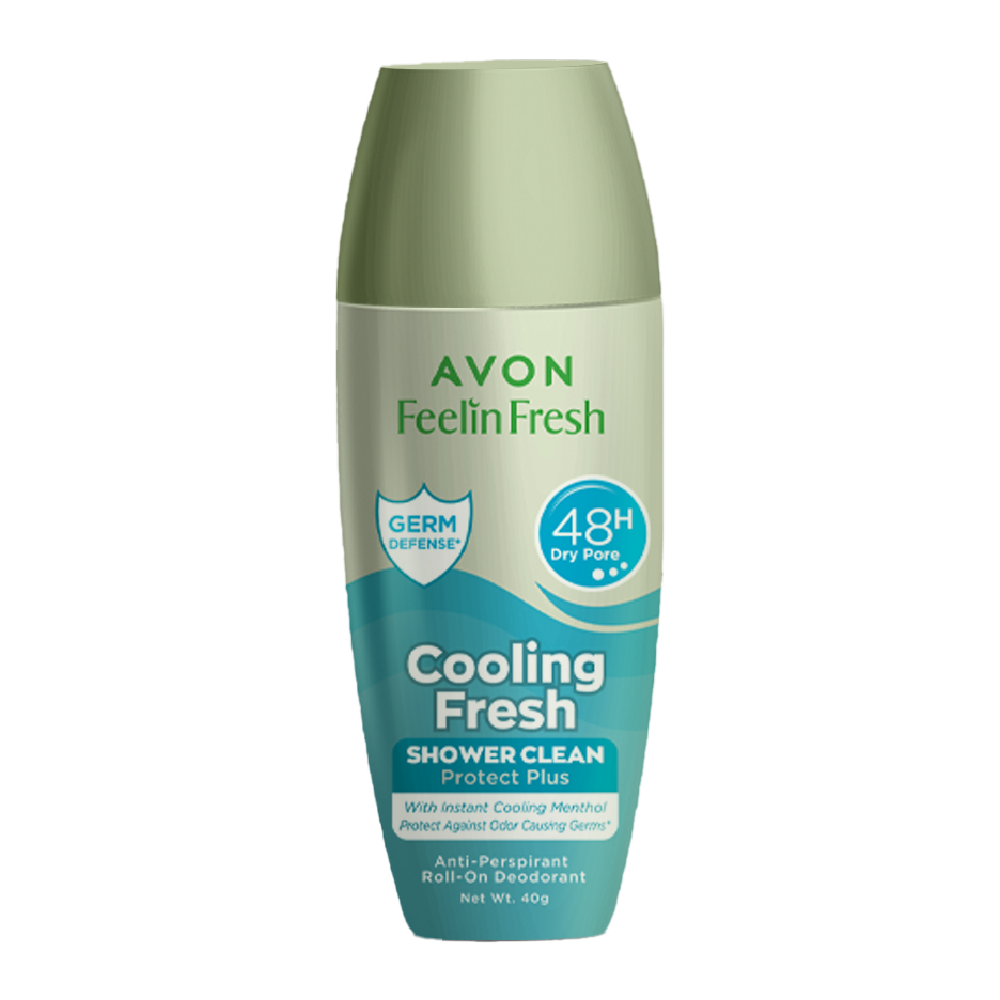 Avon Feelin Fresh Cooling Antibacterial Anti-Perspirant Roll-On Deodorant