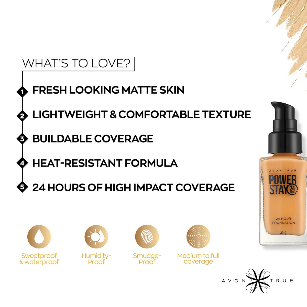 Avon True Color Powerstay 24H Foundation