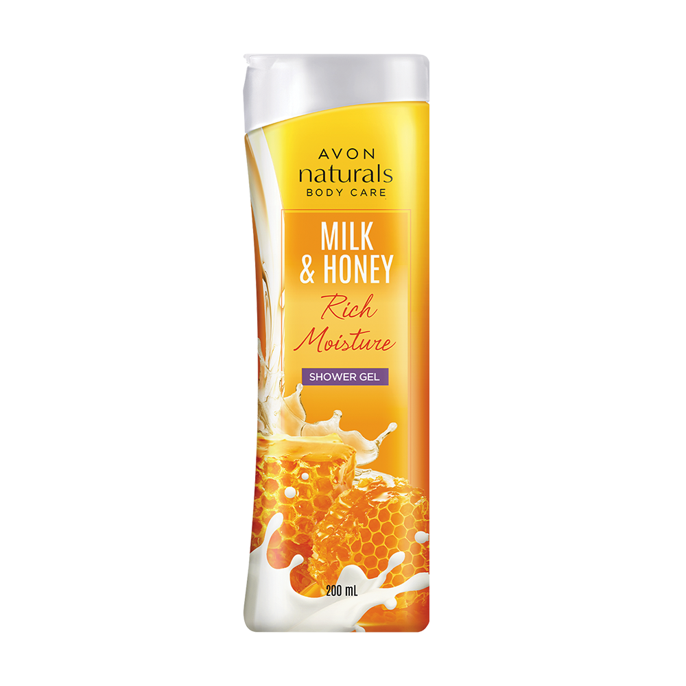 Avon Naturals Milk & Honey Shower Gel