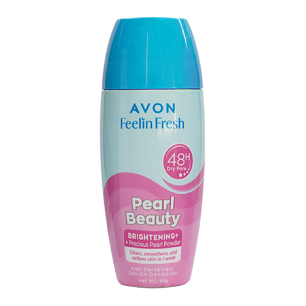 Avon Feelin Fresh Pearl Beauty Antiperspirant Roll-on-Deodorant for Women