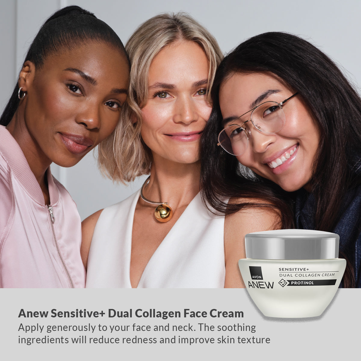 Anew Sensitive+ Dual Collagen Cream EMEA