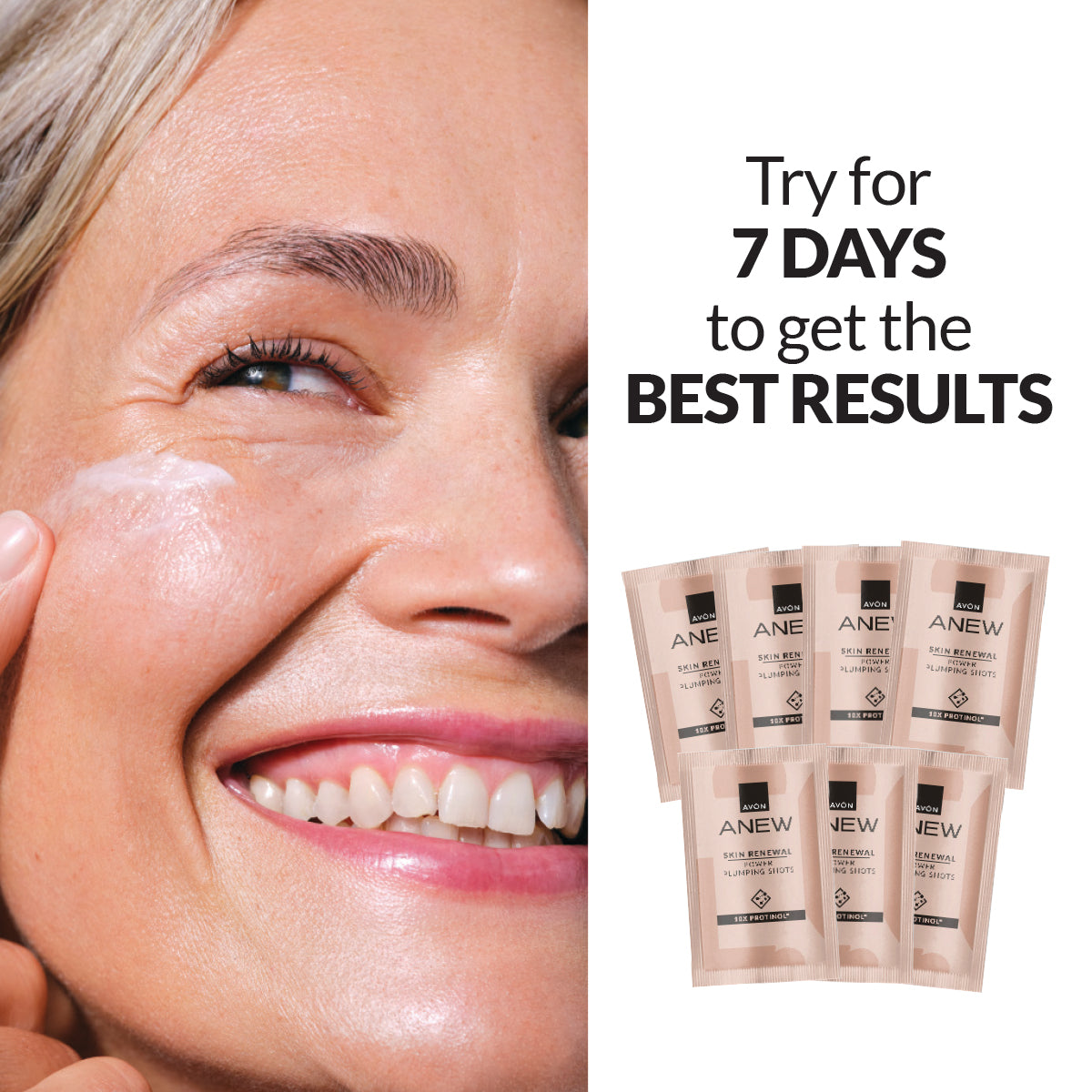 Avon Anew Skin Renewal Power Plumping Shot (Sachet) – 2ml