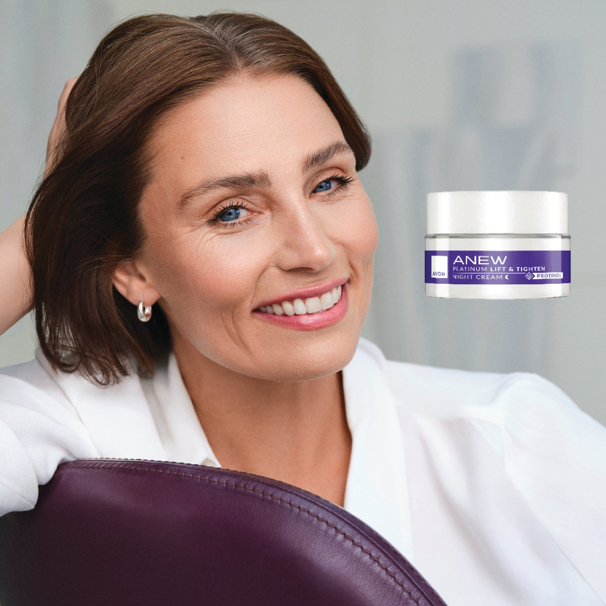 Avon Anew Platinum Lift & Tighten Night Cream SPF 20 (Trial Size) – 15ml