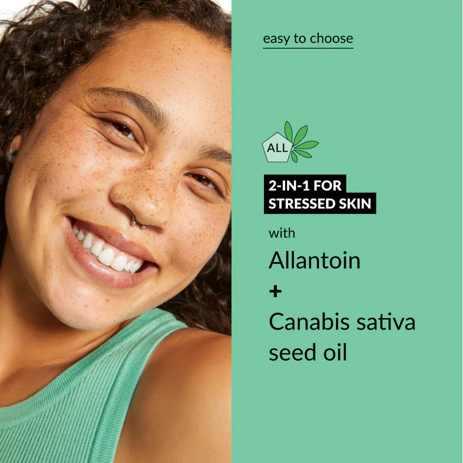 SK!N Balance Allantoin + Cannabis Sativa Seed Oil Micellar Water + Toner