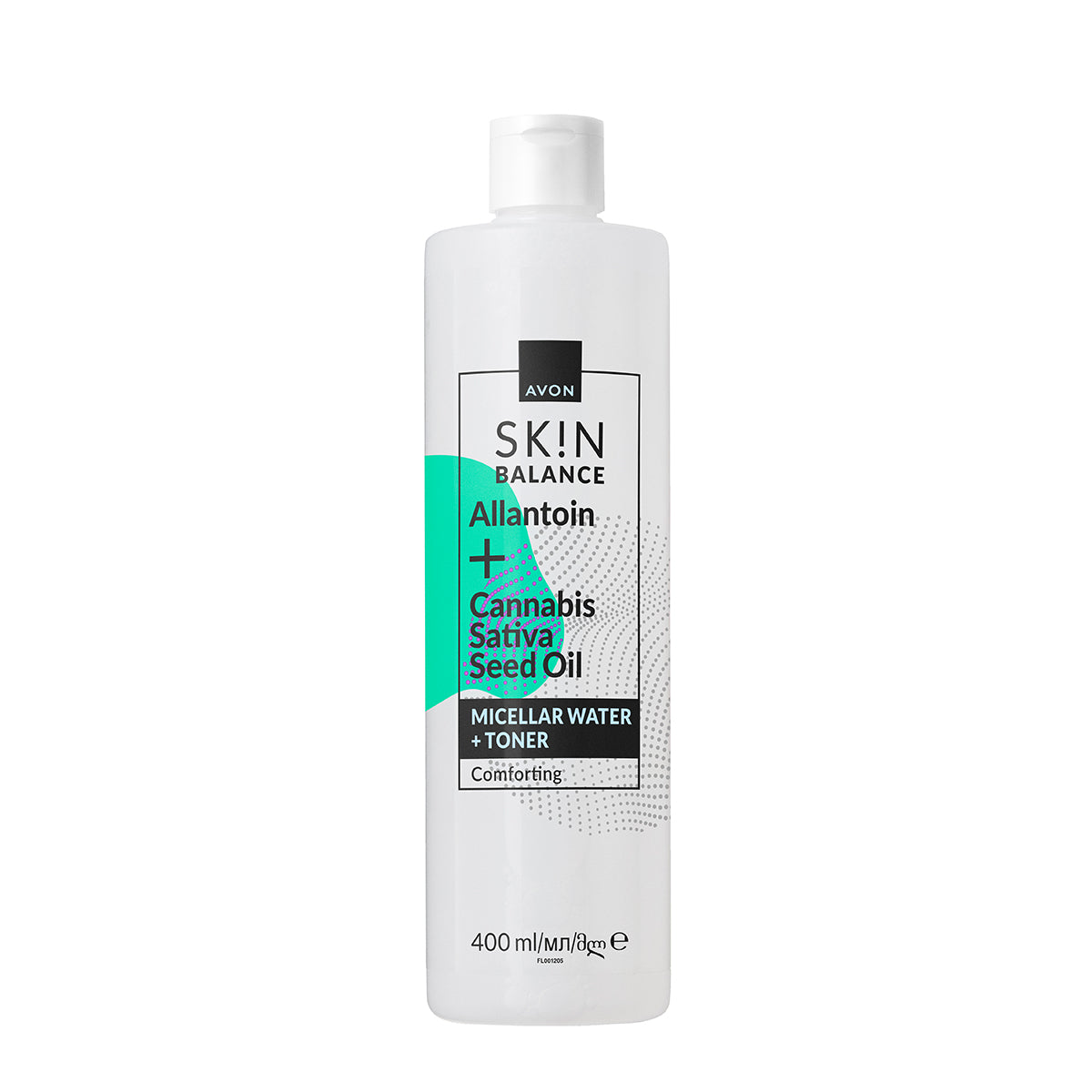 SK!N Balance Allantoin + Cannabis Sativa Seed Oil Micellar Water + Toner