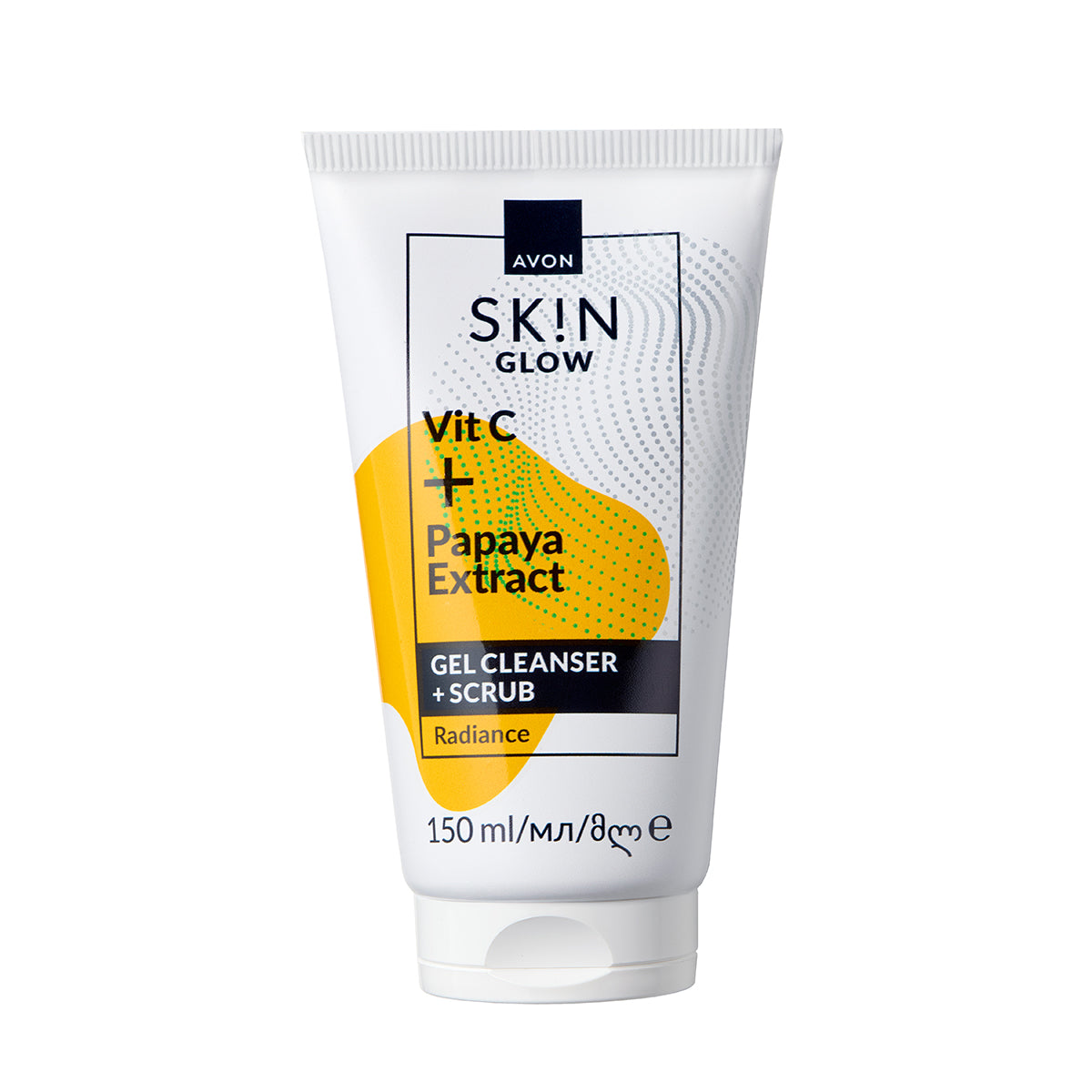 SK!N Glow Vit C + Papaya Extract Gel Cleanser + Scrub