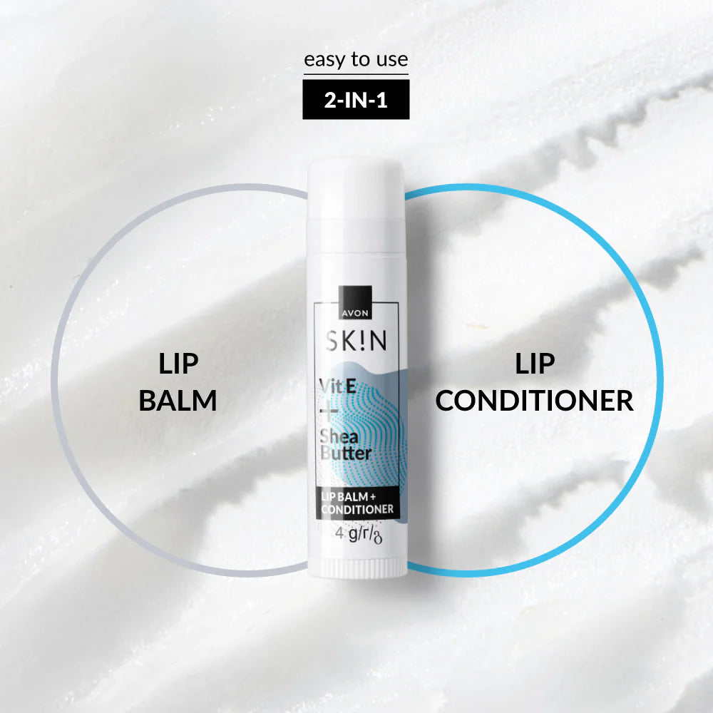 SKIN Vit E + Shea Butter Lip Balm + Conditioner