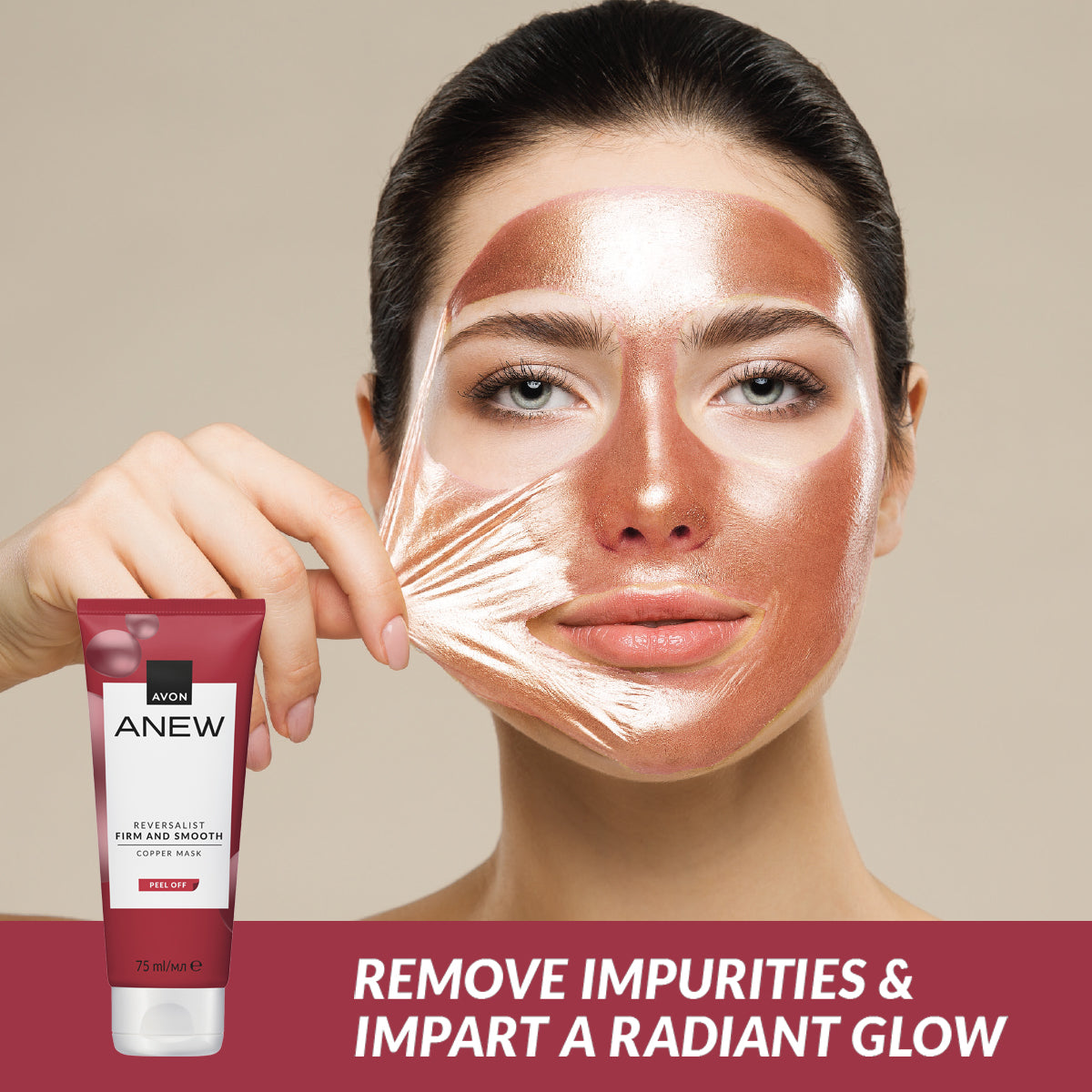 Anew Reversalist Firm and Smooth Copper Mask – 75ml
