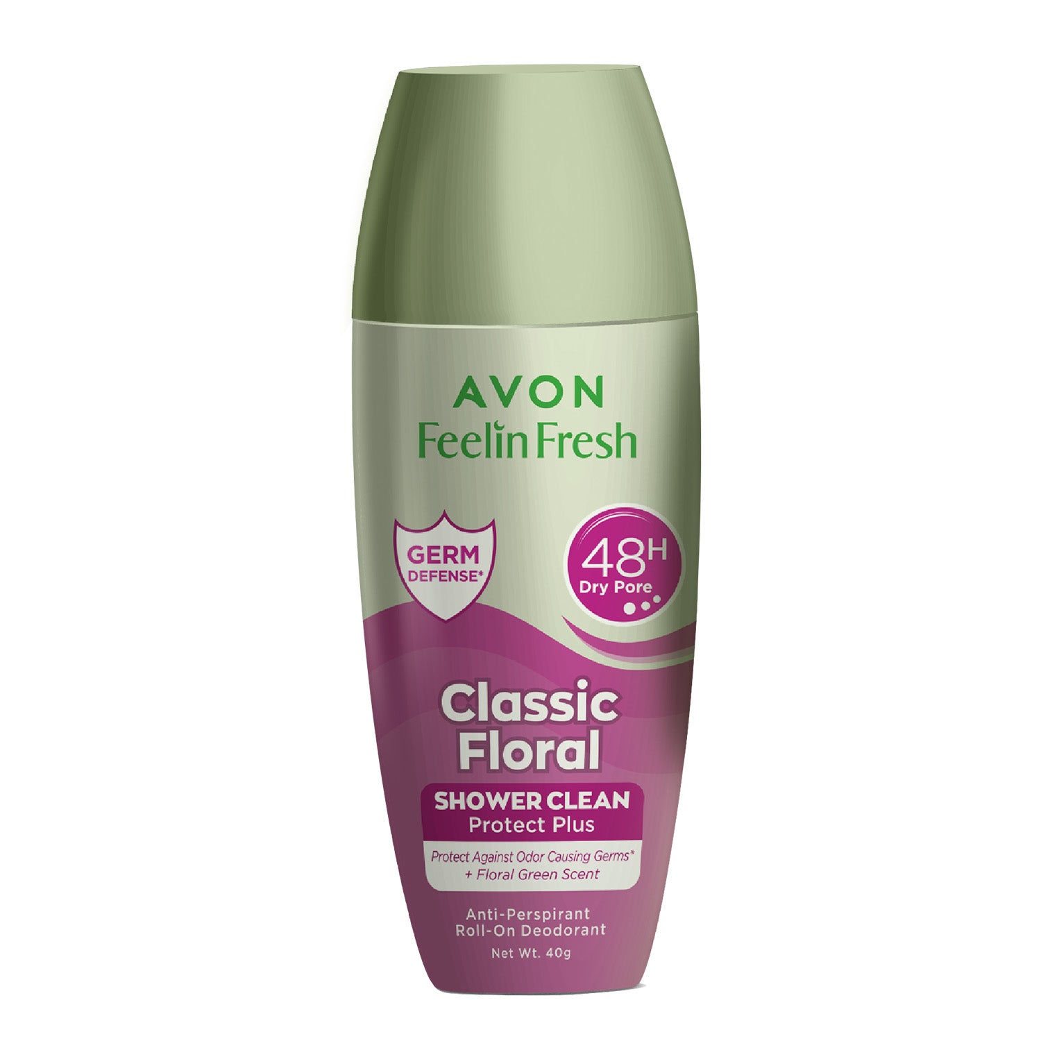 Avon Feelin Fresh Classic Floral Anti-Perspirant Roll-On Deodorant