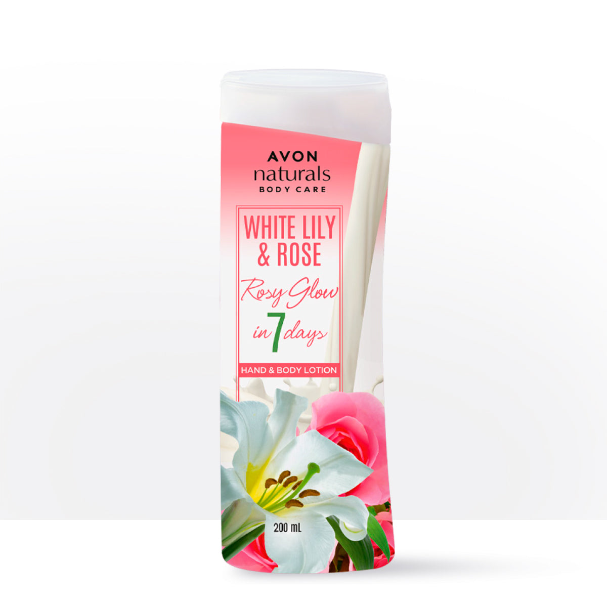 Avon Naturals White Lily & Rose Hand & Body Lotion