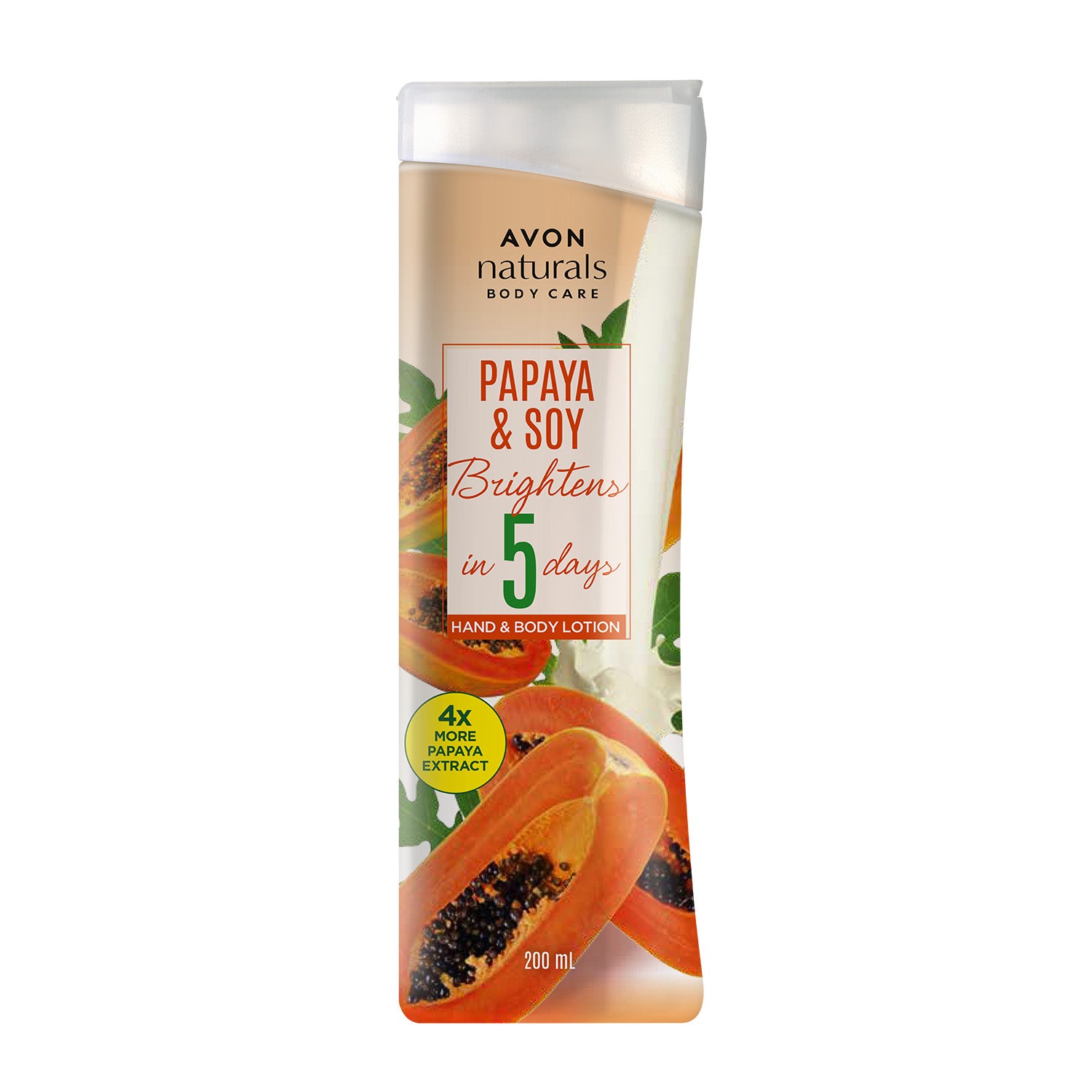 Avon Naturals Papaya & Soy Hand & Body Lotion