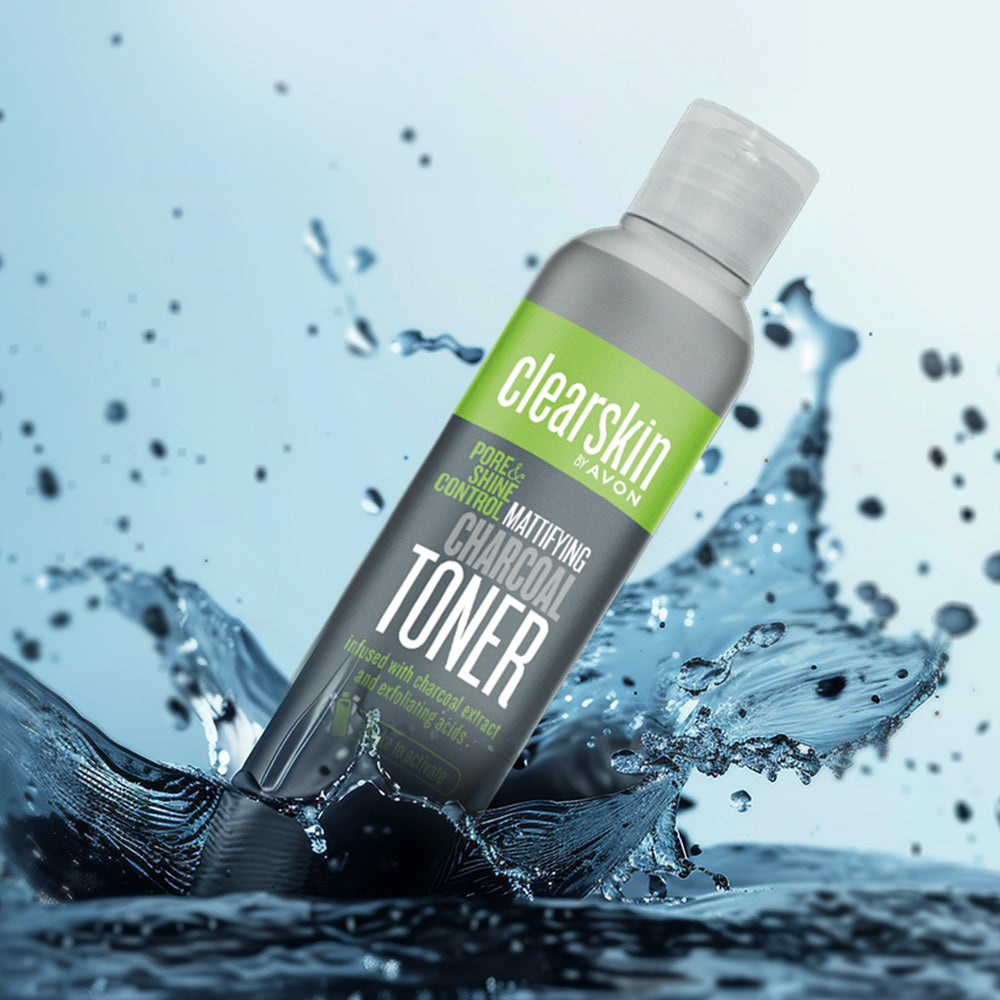 Avon Clearskin Pore & Shine Control Mattifying Charcoal Toner
