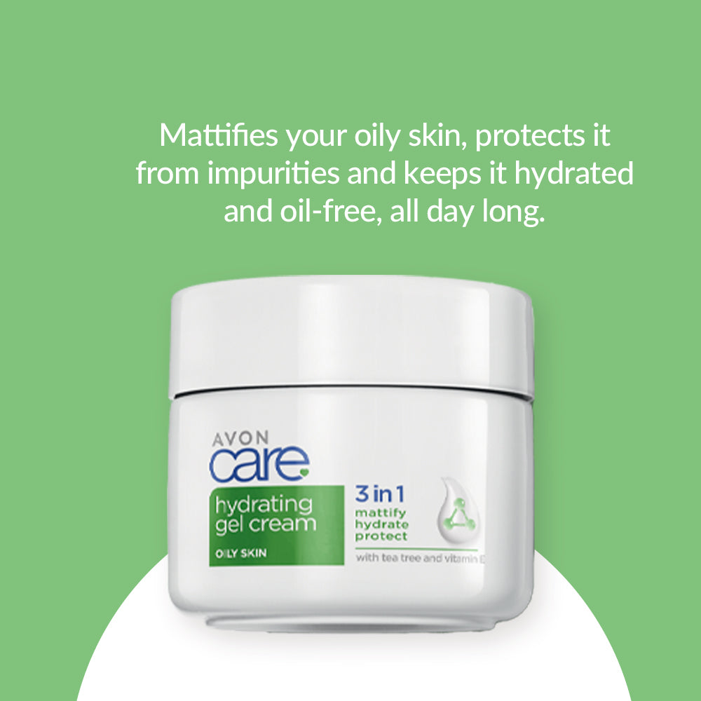 Avon Care 3-in-1 Hydrating Gel-Cream for Oily Skin