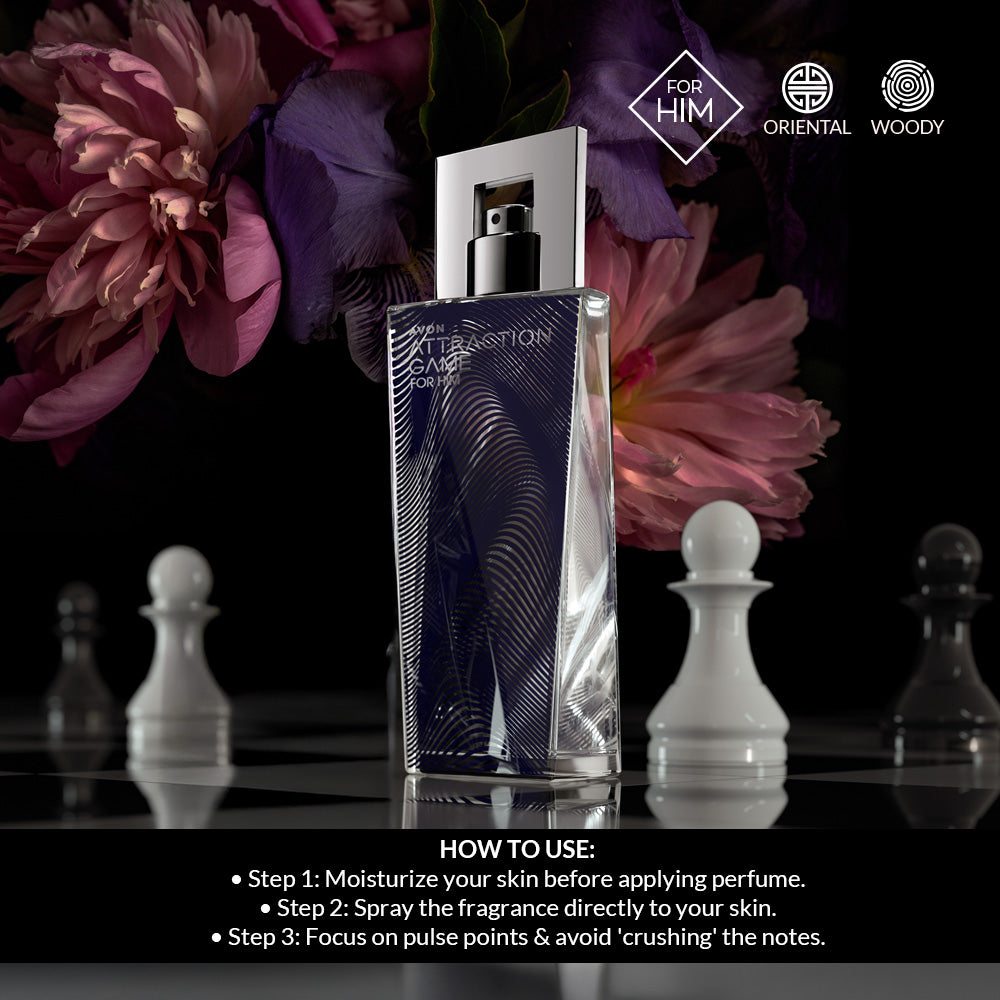 Attraction Game EDT For HIM 75 ml - Main Image
