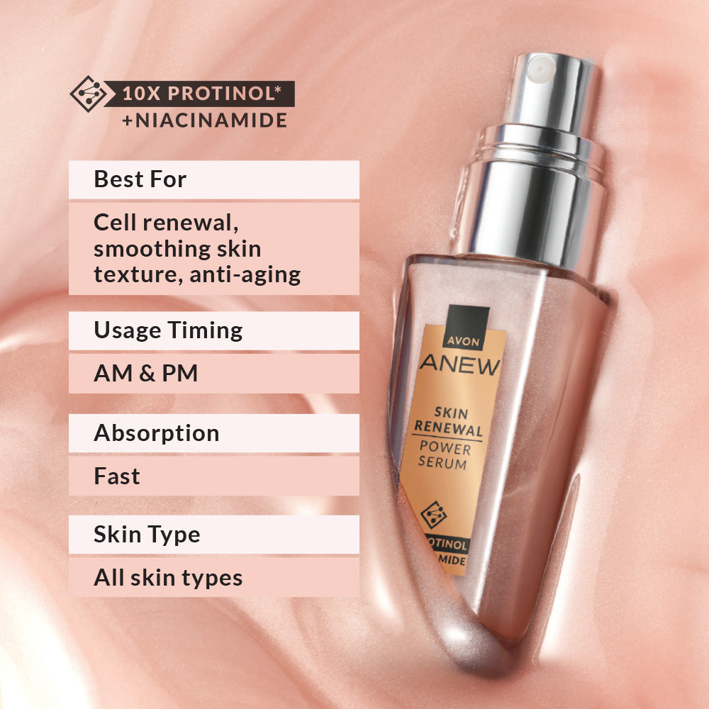 Avon Anew Skin Renewal Power Serum – 30ml
