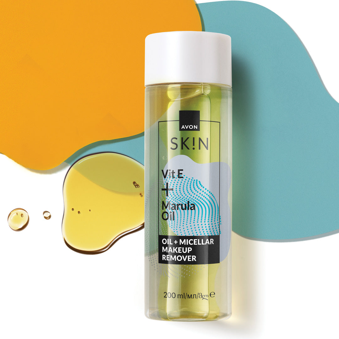 SK!N Vit E + Marula Oil + Micellar Makeup Remover - 200 ML