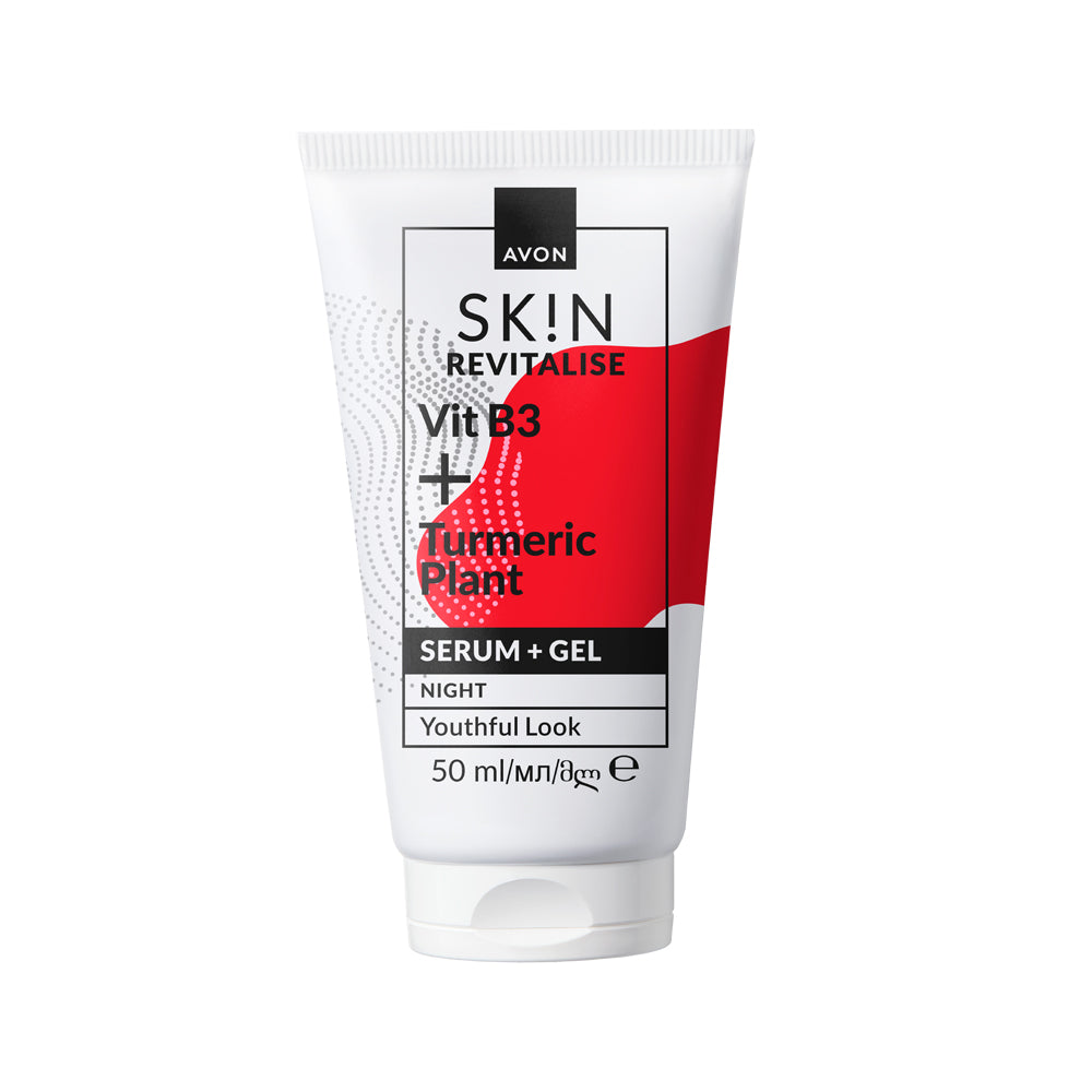 SK!N Revitalise Vit B3 + Turmeric Plant Serum + Gel (Night) - 50ML