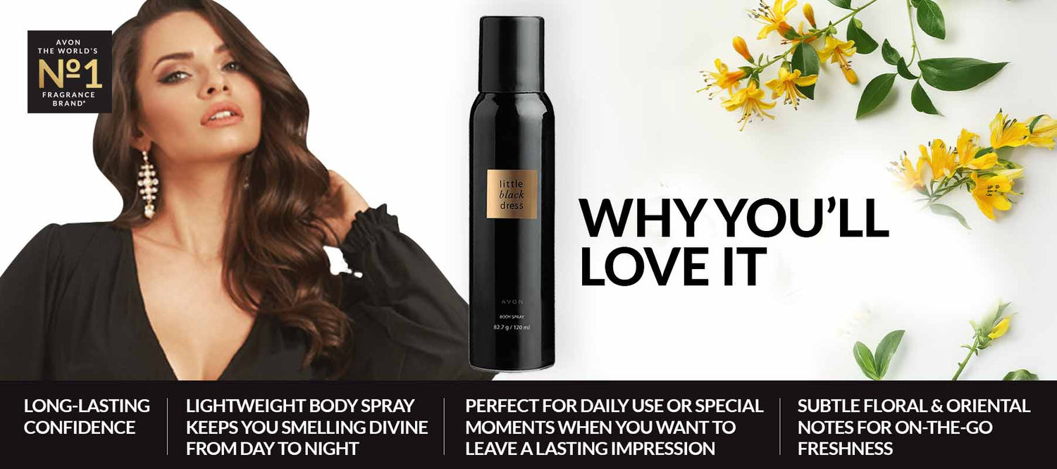 Avon Little Black Dress Lace Black Magic Perfume Avon Avon Little