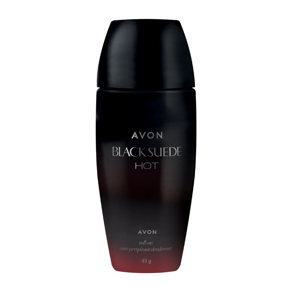 Avon Black Suede Hot Roll-on-Deodorant - For Men