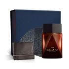 Elegant Men's Fragrance and Wallet Combo in a Gift Box