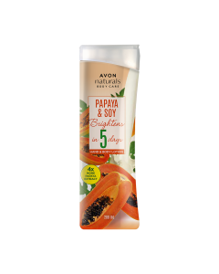 Avon Naturals Papaya & Soy Hand & Body Lotion