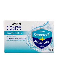 Avon Care Antibacterial Moisturizing Body & Face Bar Soap