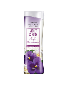 Avon Naturals Violet Rose Hand and Body Lotion